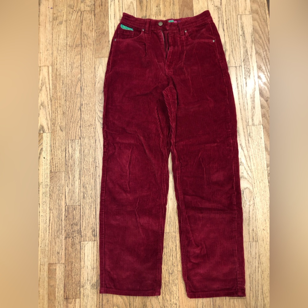 Empyre Skater Red Corduroy Pants Size S